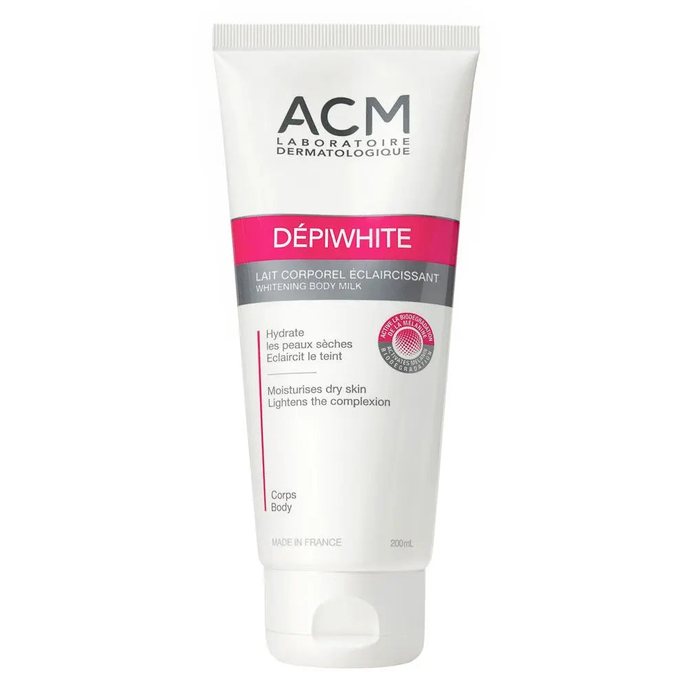 ACM Depiwhite Whitening Body Milk, Moisturising & Nourishing Body Lotion With Anti-Brown Spot Action 200ml ACM