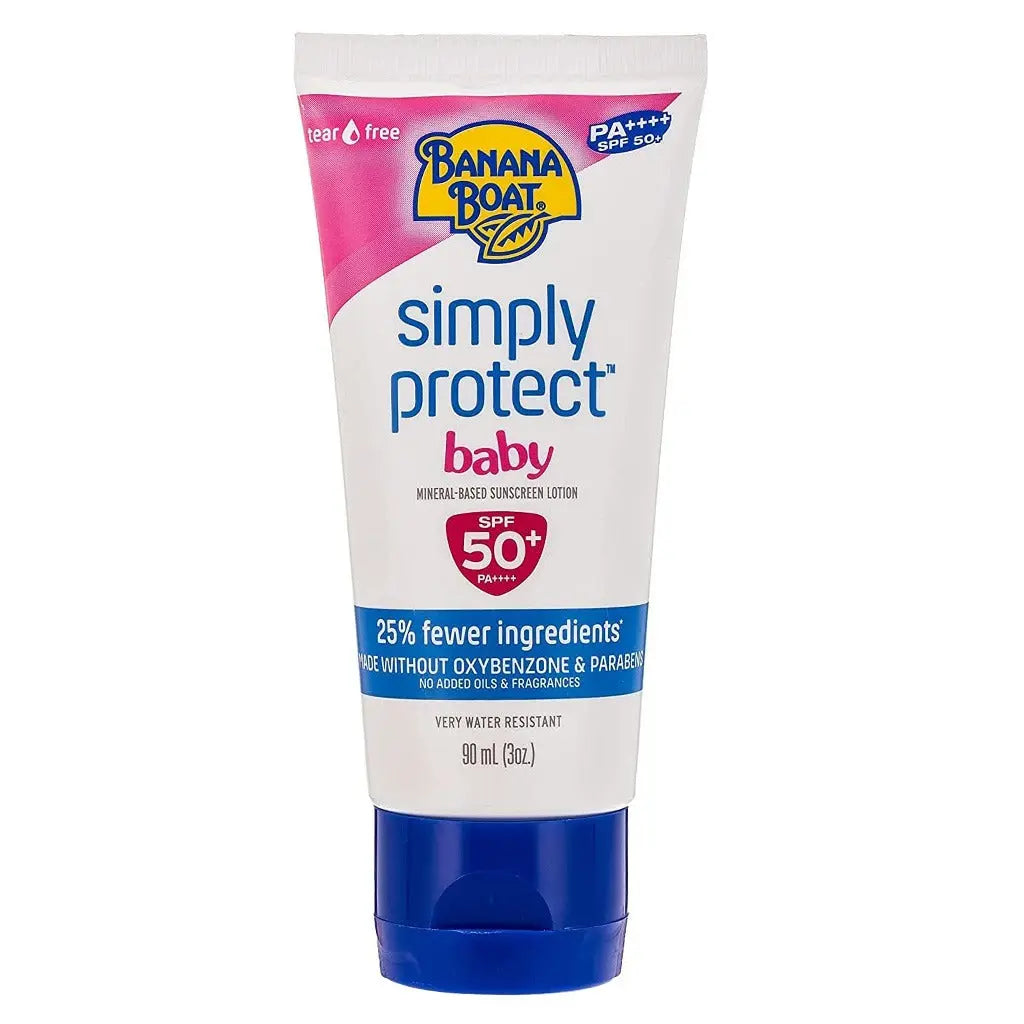 Banana Boat Simply Protect Baby Sunscreen Lotion SPF 50+, 90 mL Banana Boat