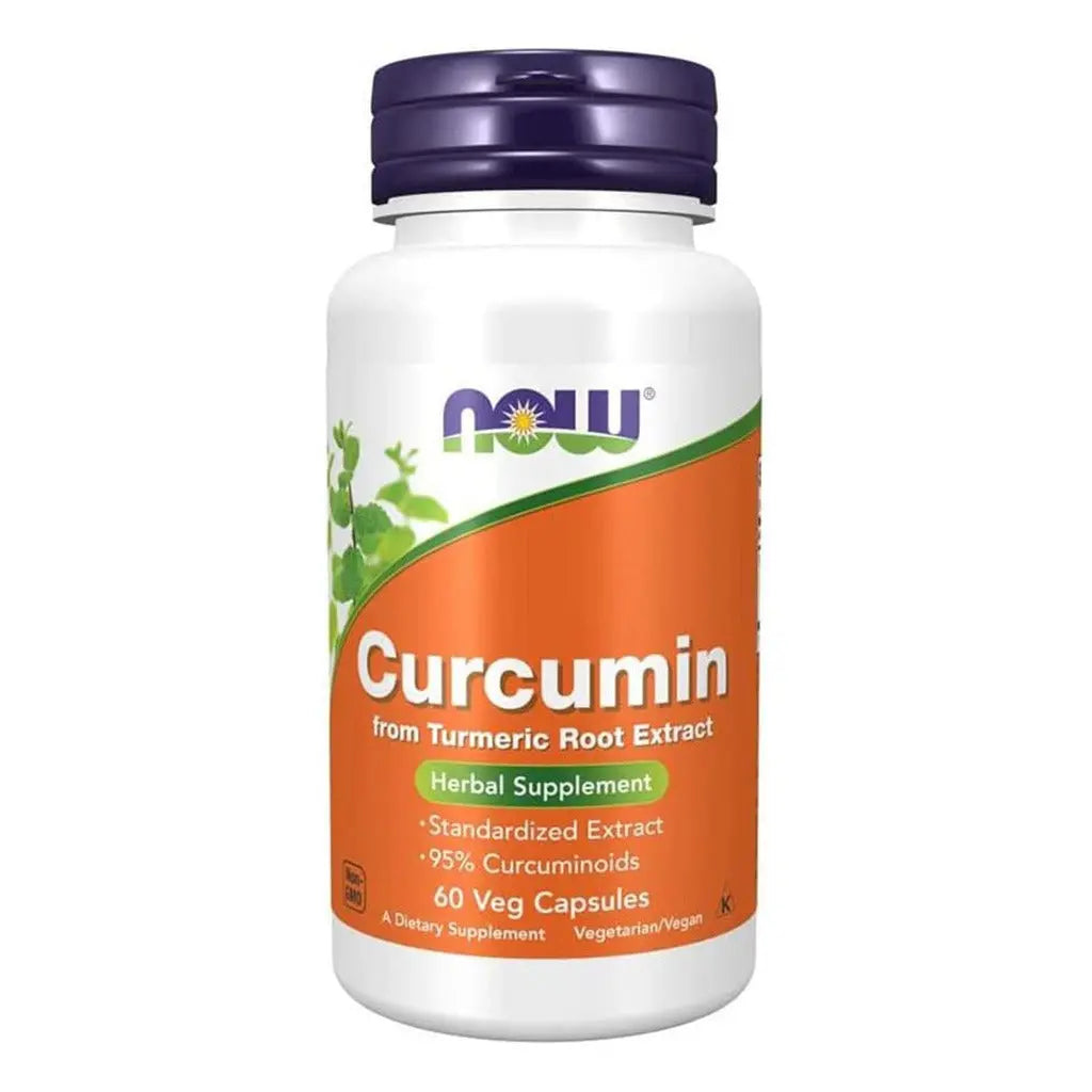 Now Curcumin 665mg Vegetarian Capsules For Anti-Inflammatory & Antioxidant Support, Pack of 60's Now
