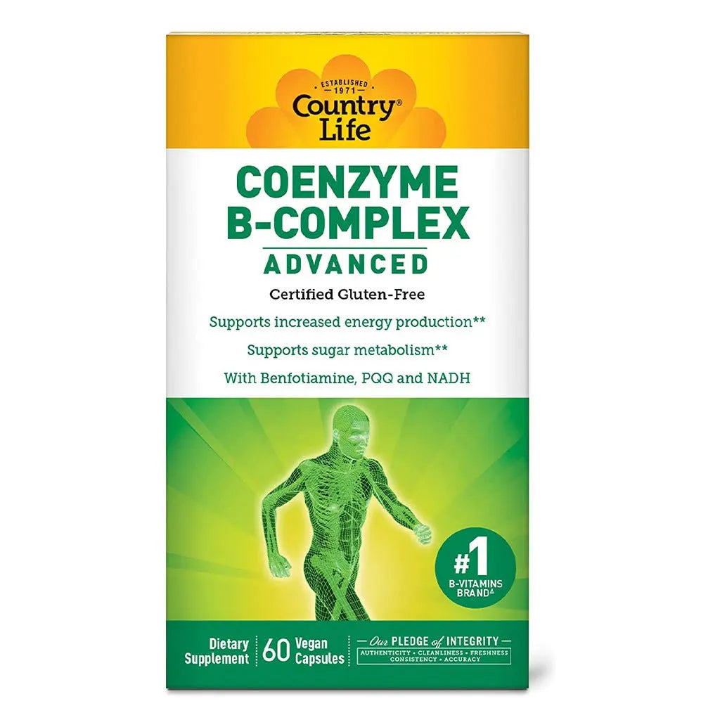 Country Life Coenzyme B-Complex Advanced Capsules 60's Country Life