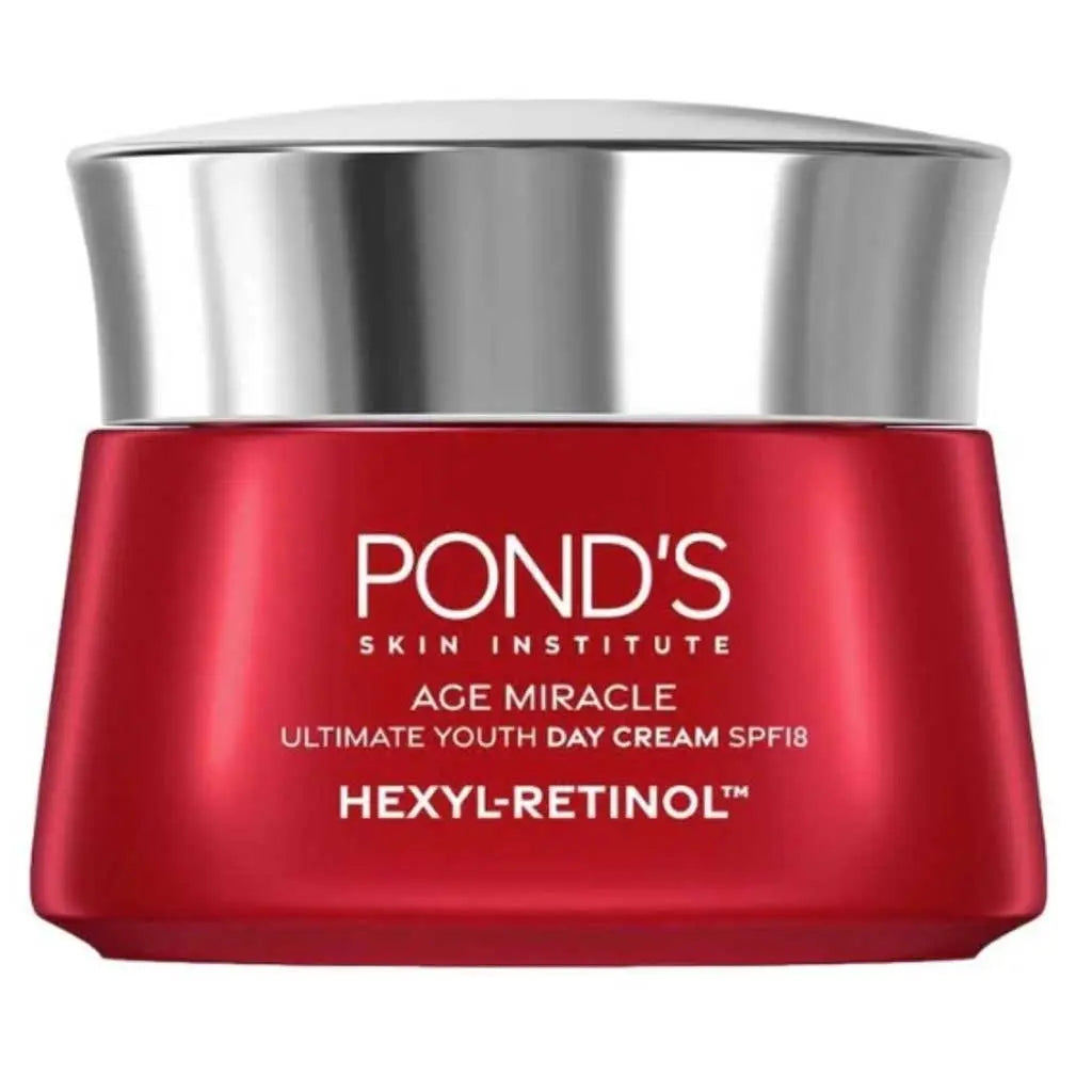 Pond's Age Miracle Ultimate Youth Day Cream SPF18 & PA++ With Hexyl Retinol 50g Pond's