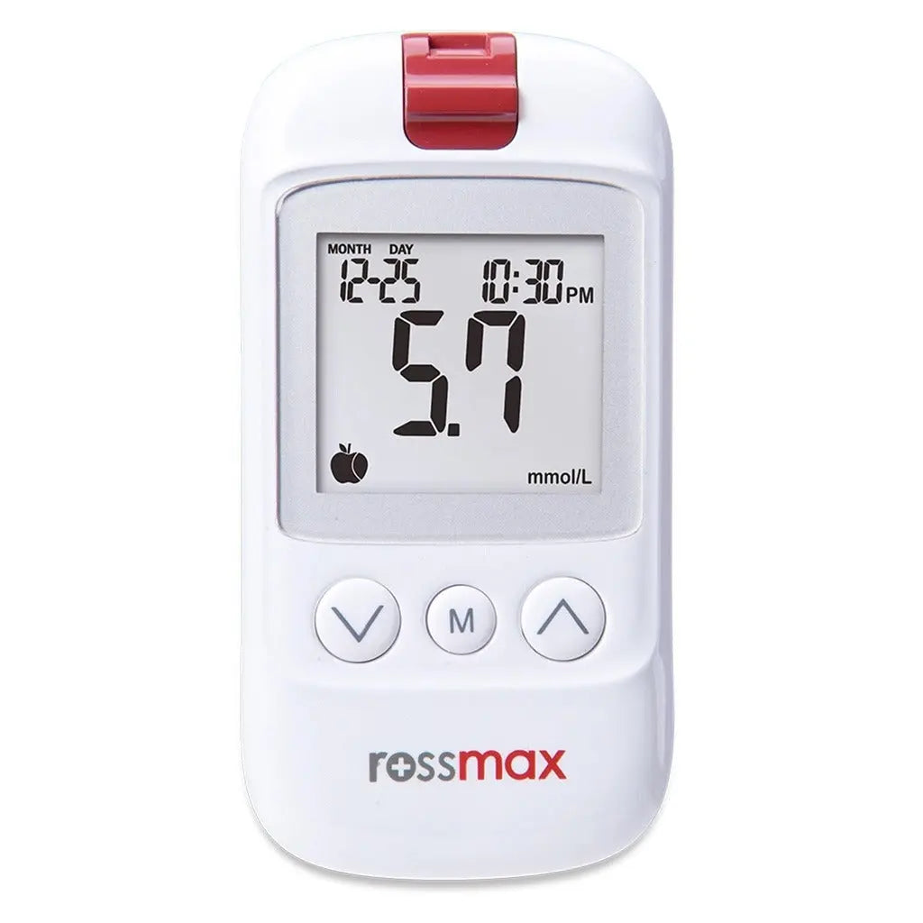 Rossmax HS200 Blood Sugar Monitor Model SV For Diabetes Management Rossmax