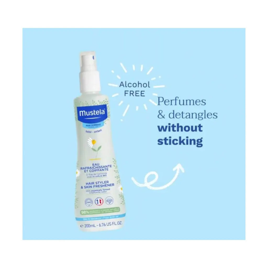 Mustela Baby Hair Styler & Skin Freshener 200ml Mustela