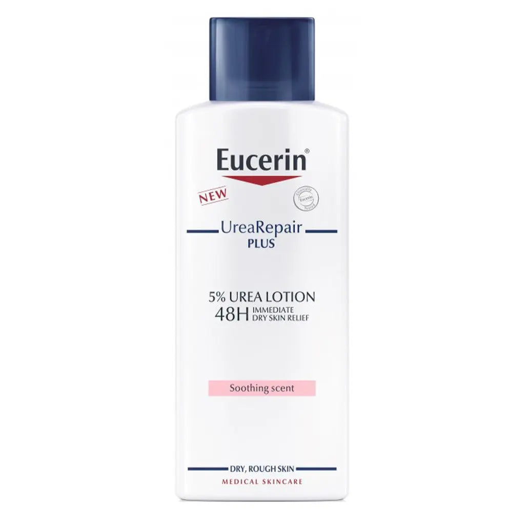 Eucerin Urea Repair Plus 5% Urea Lotion With Soothing Scent For 48Hour Dry & Rough Skin Relief 250ml Eucerin