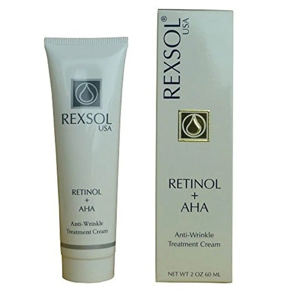 Rexsol Retinol+AHA Anti-Wrinkle Treatment Cream 60 mL Rexsol