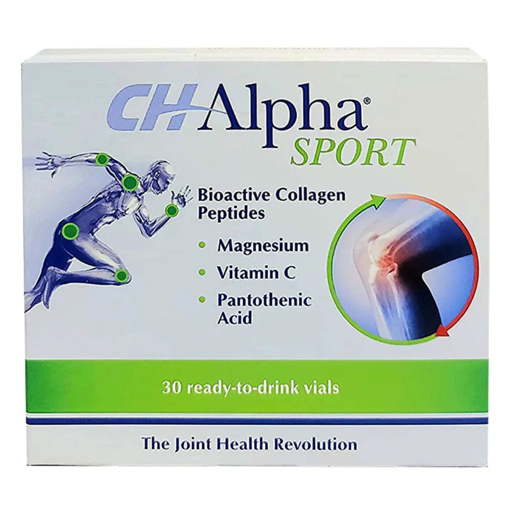CH Alpha Sport Drinkable Collagen Peptide Vials 25ml, Pack of 30's CH-Alpha