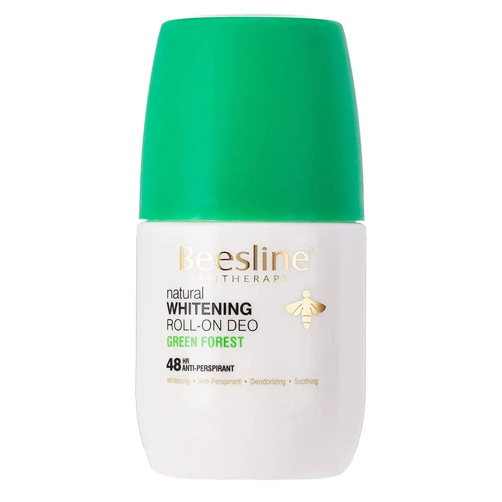 Beesline® Apitherapy Whitening Aluminium Free Deodorant Roll-On Green Forest 50 mL Beesline
