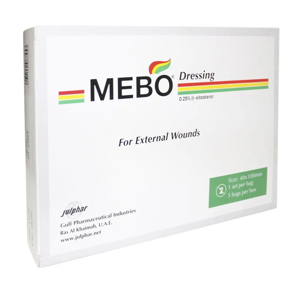 Mebo Wound Dressing 40 mm x 100 mm 5's Mebo