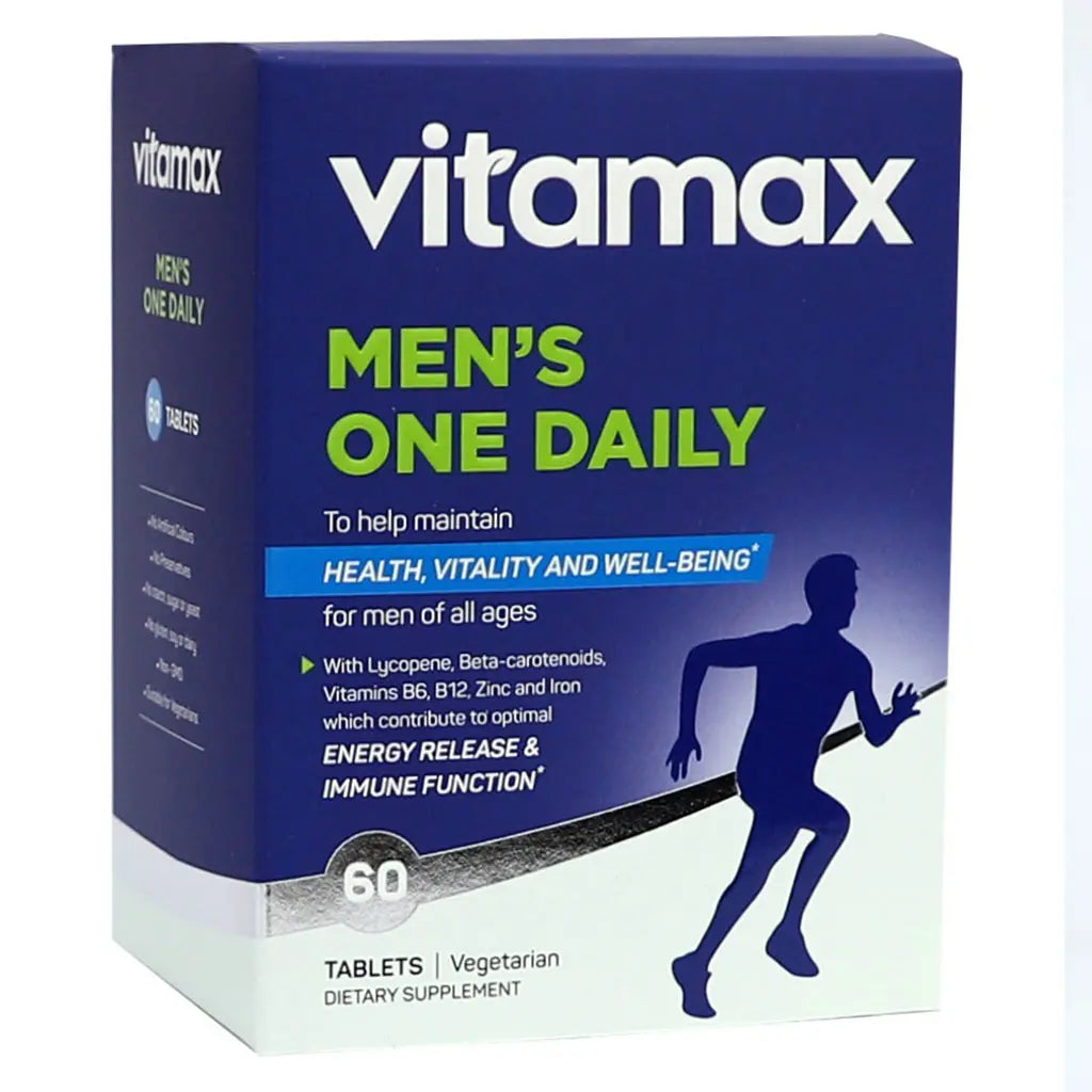 Vitamax Once Daily Men's Multivitamin Supplement Tablets, Pack of 60's Vitamax