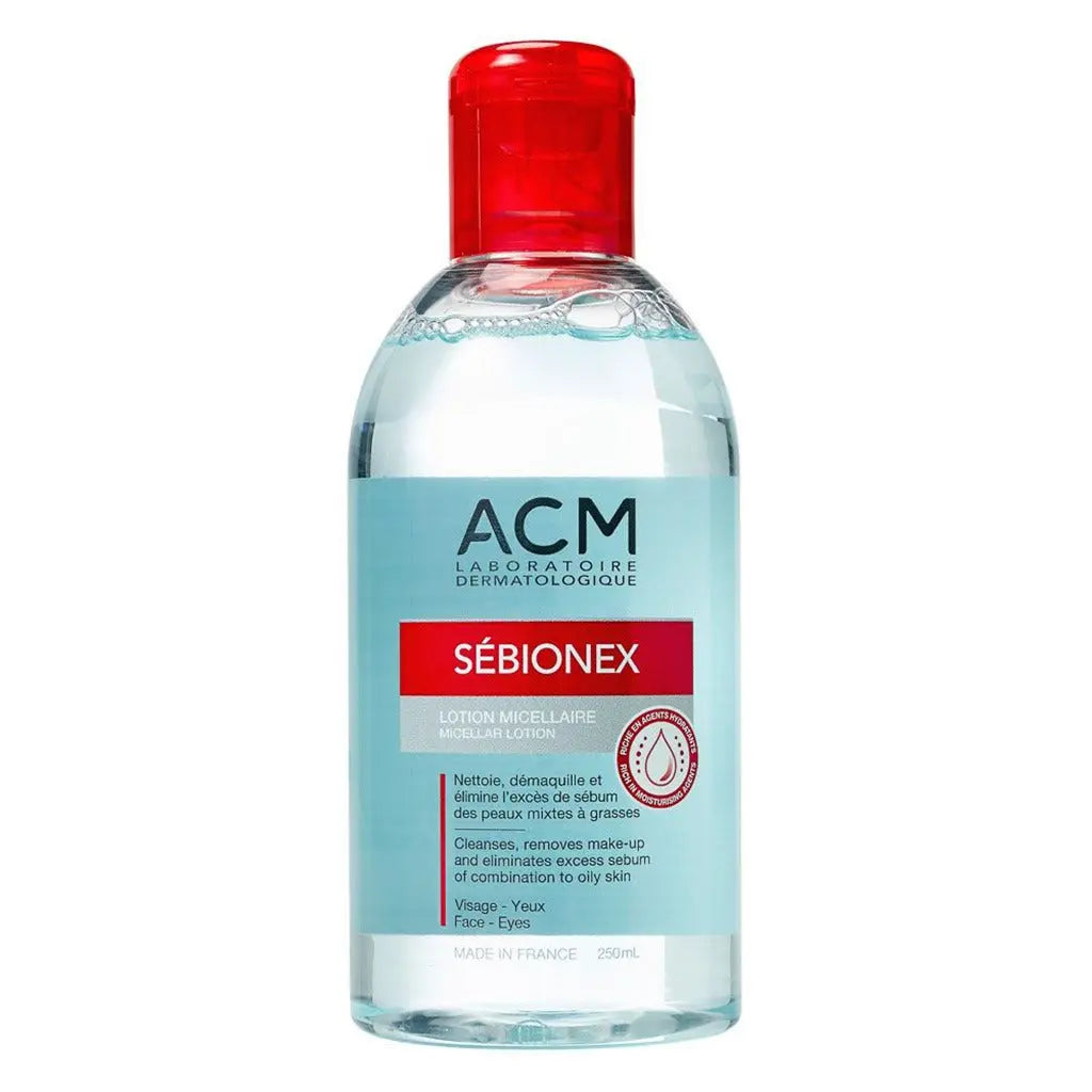 ACM Sebionex Micellar Cleanser Make-Up Remover Lotion For Face & Eyes 250ml ACM
