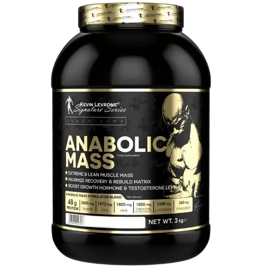 Kevin Levrone, Anabolic Mass Protein, Chocolate, 3Kg, 25 Servings KEVIN LEVRONE