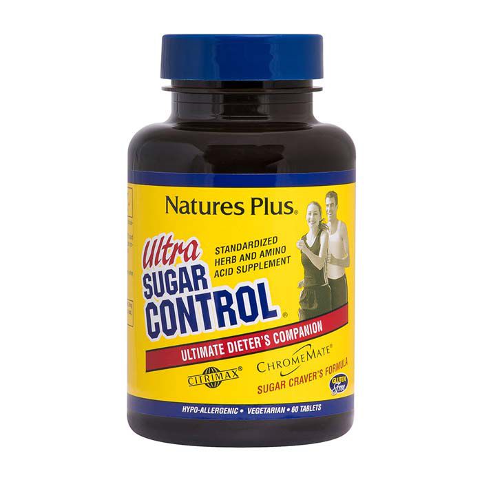 Natures Plus Ultra Sugar Control - 60 Tablets