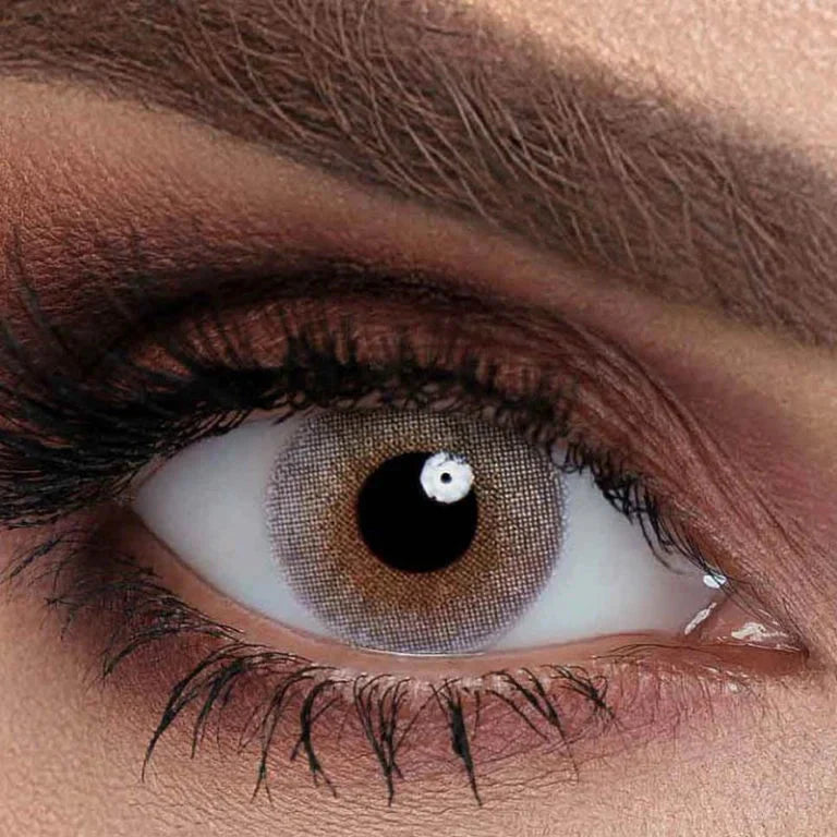 One Pair Color Contact Lenses for Single Use | Sama One-Day Lenses(Cloudy Gray) Sama