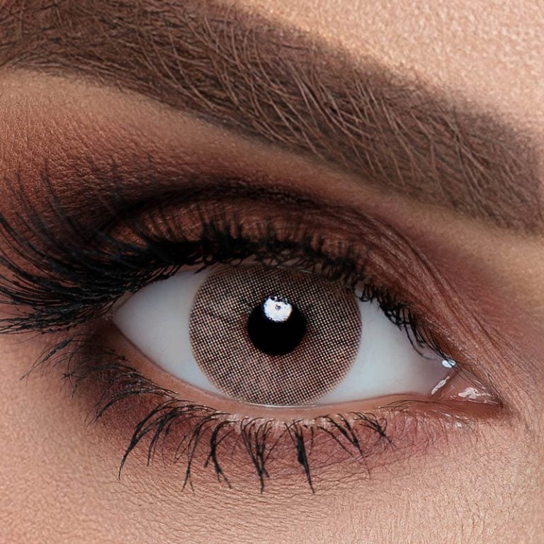 One Pair Color Contact Lenses for Single Use | Sama One-Day Lenses (Hazel Nut) Sama