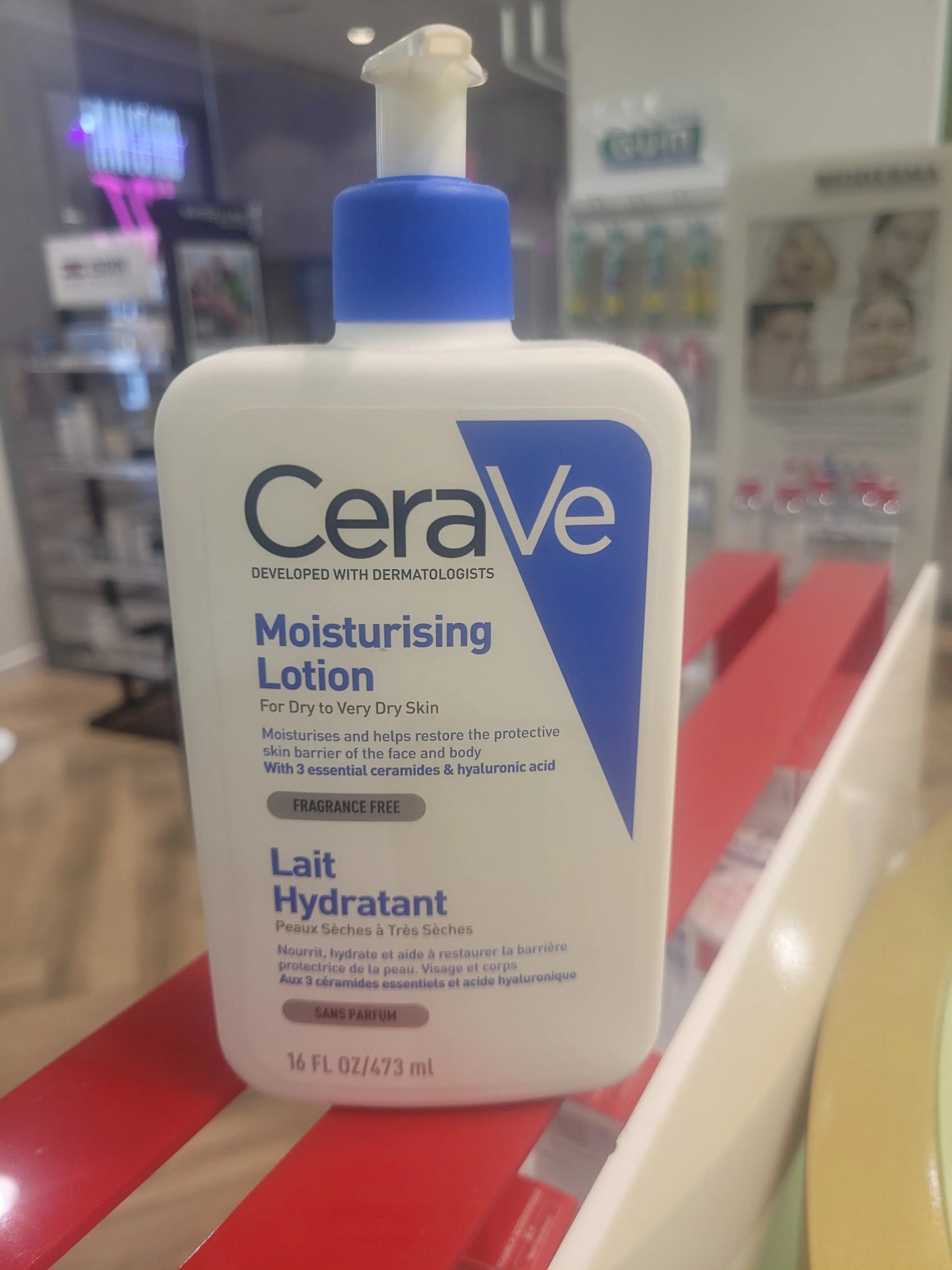 CeraVe Fragrance Free Moisturising Lotion For Dry To Very Dry Skin 473ml CeraVe