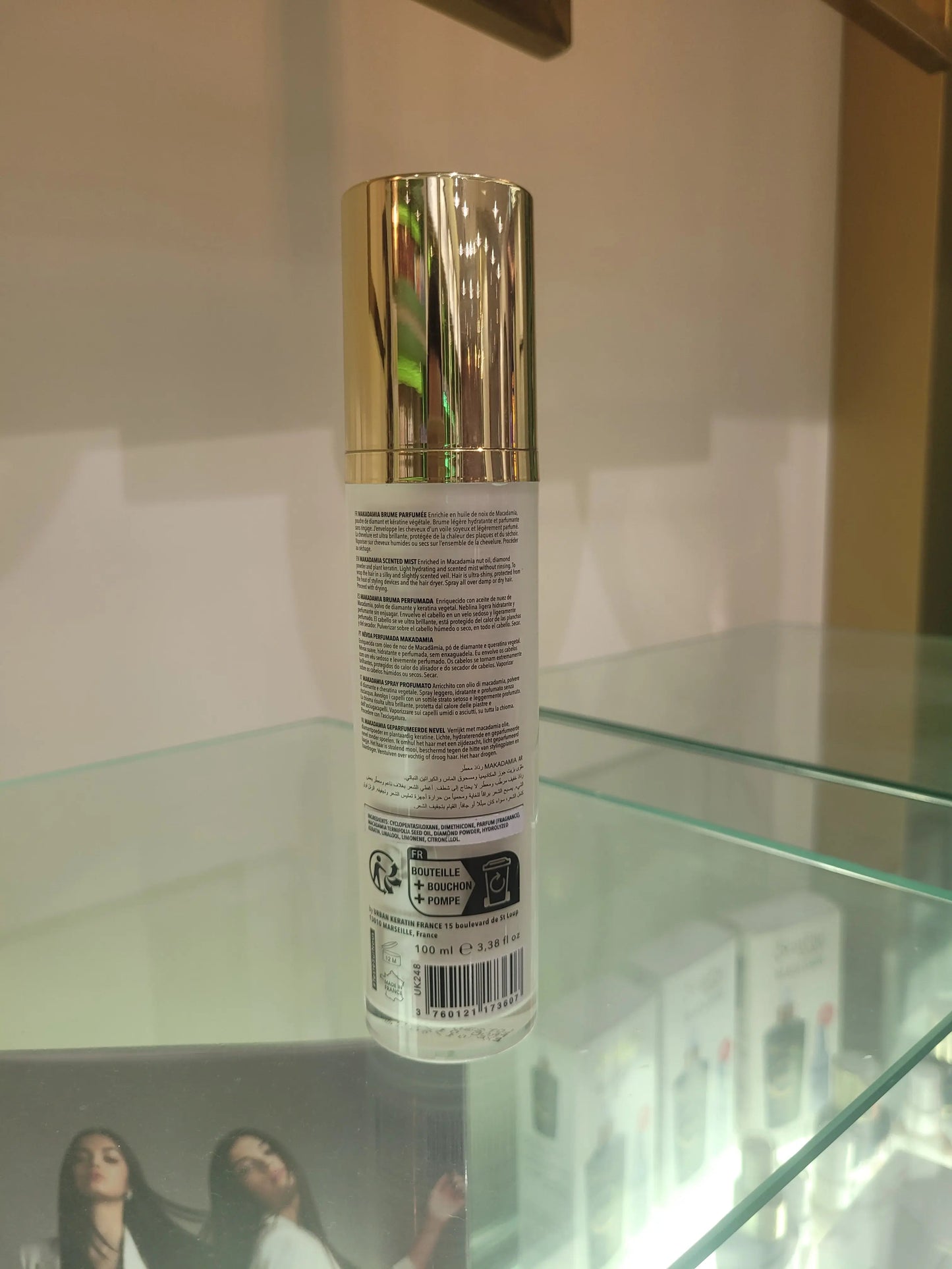 UK - URBAN KERATIN Macadamia Scented Mist, 100 ml - www.plcgcc.com