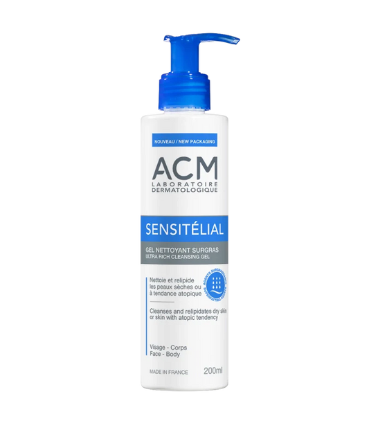 ACM Sensitelial Ultra Rich Cleansing Gel For Dry Skin 500ml