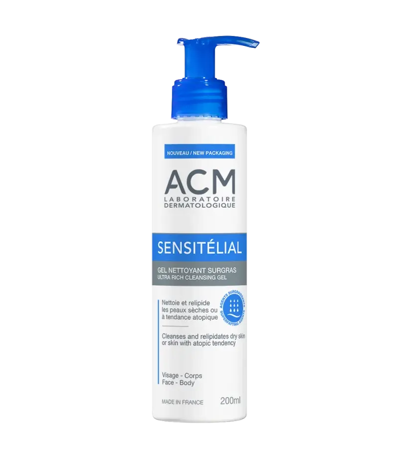 ACM Sensitelial Ultra Rich Cleansing Gel For Dry Skin 500ml ACM