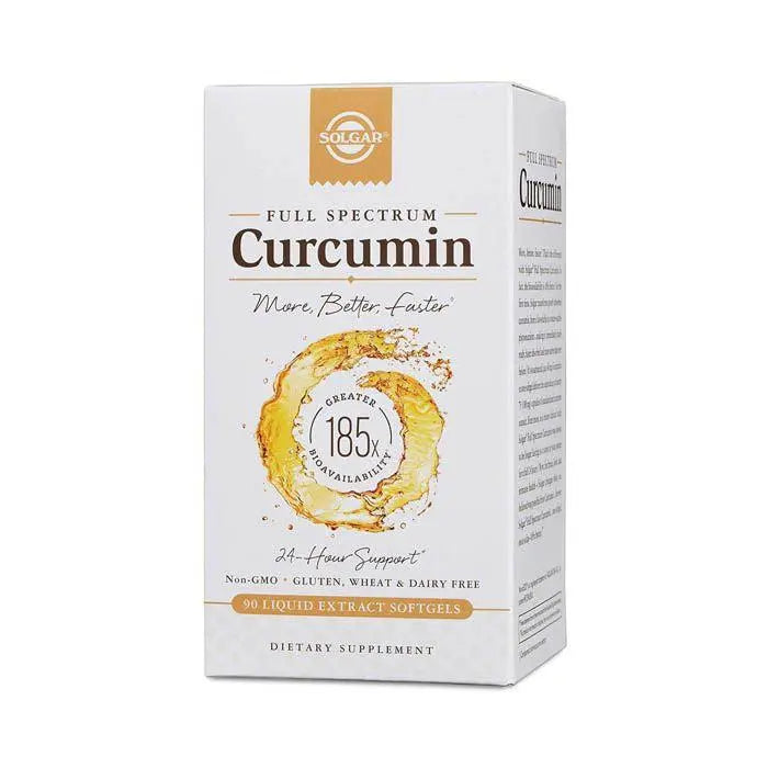 Solgar Full Spectrum Curcumin Liquid Extract 90 Softgels Solgar