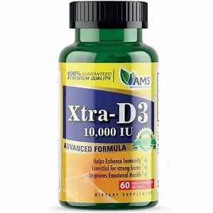 AMS VIT X-D3 10000IU 60S - www.plcgcc.com