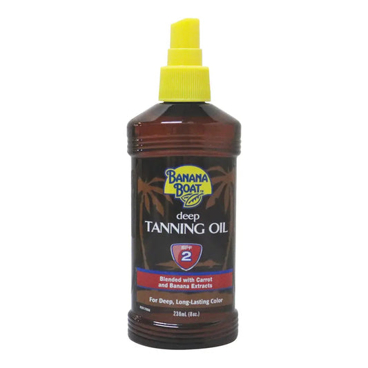 Banana Boat SPF2 Deep Tanning Oil 236 mL Banana Boat