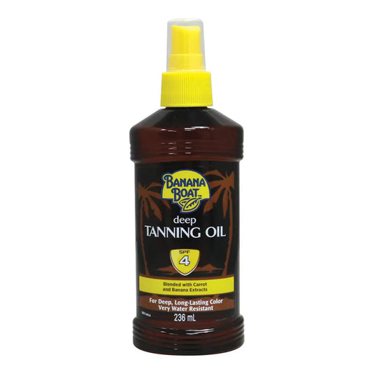 Banana Boat SPF4 Deep Tanning Oil 236 mL Banana Boat