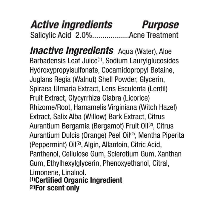 Alba Botanica Acnedote Face Body Scrub 8 Oz