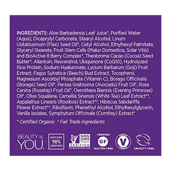 Andalou Naturals Resveratrol Q10 Night Repair Cream - 50 ml