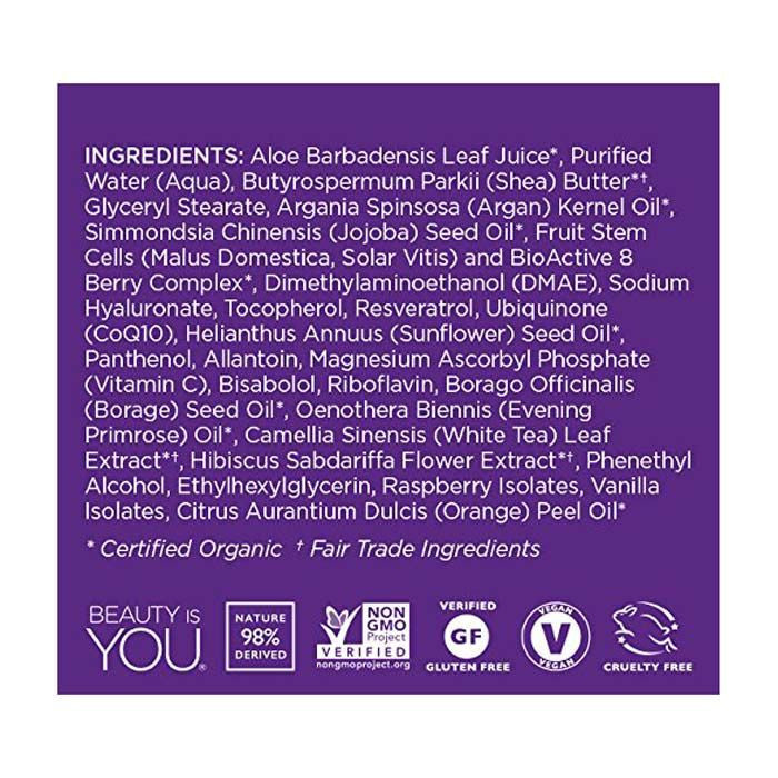 Andalou Naturals Hyaluronic DMAE Lift & Firm Cream - 50 ml