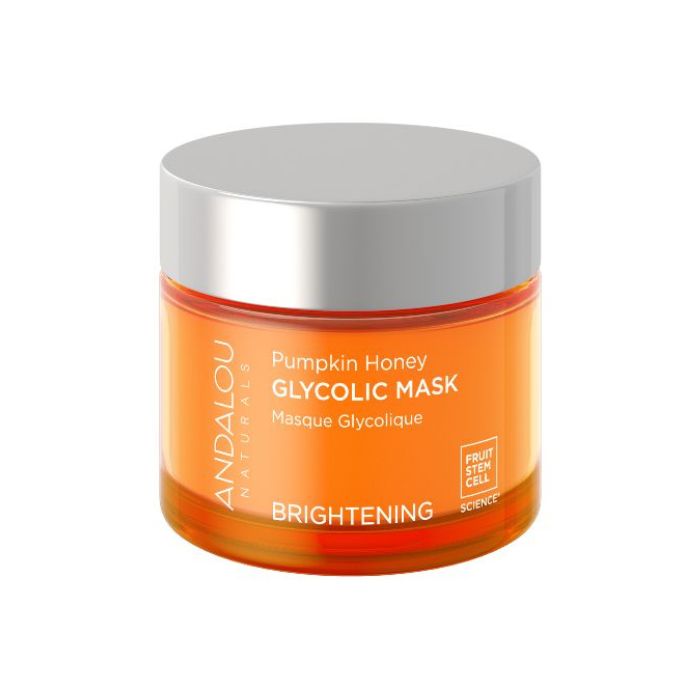 Andalou Naturals Brightening Pumpkin Honey Glycolic, Exfoliating and Radiance-Boosting Face Mask - 50ml