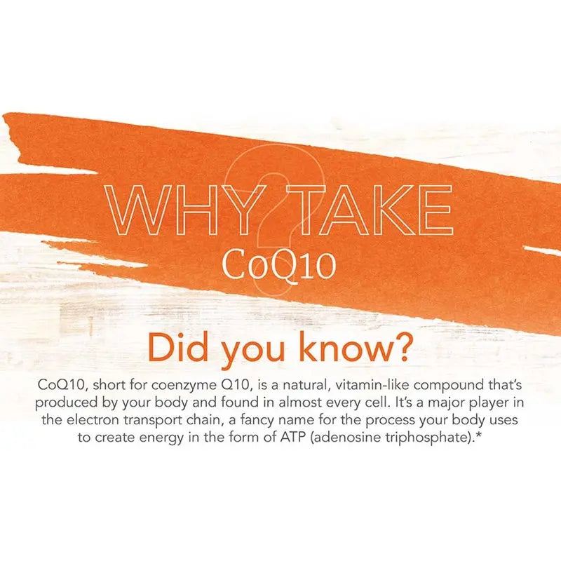 Now CoQ10 100mg Antioxidant Softgels For Heart Health & Energy, Pack of 50's Now