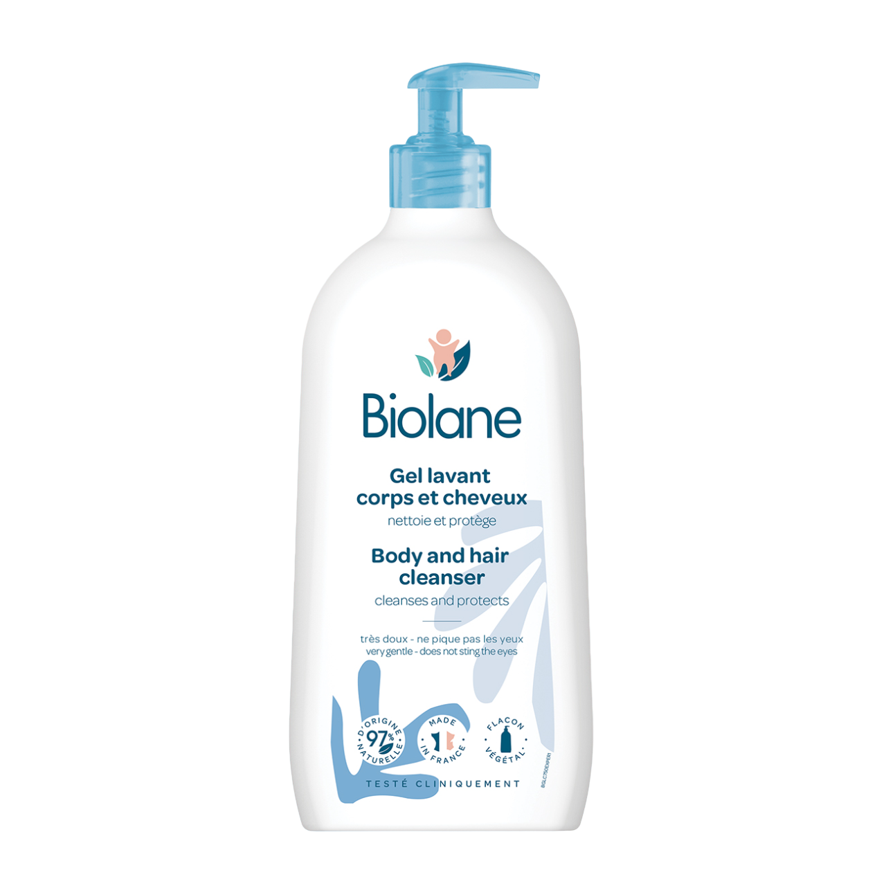 Biolane 2 In 1 Body & Hair Cleanser 750ml