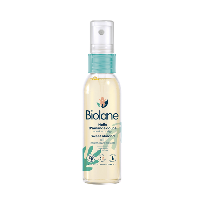 Biolane Sweet Almond Oil Spray 75ml