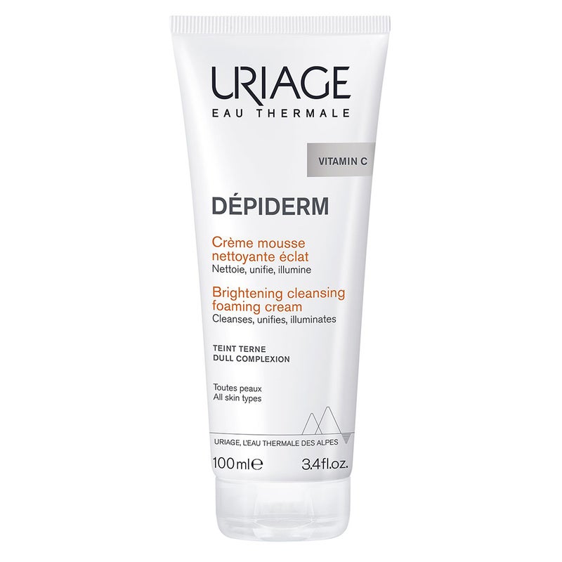Uriage Depiderm With Vitamin C Brightening & Cleansing Foaming Cream 100ml