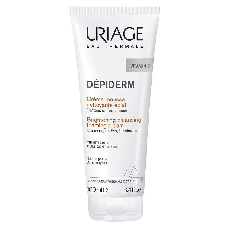Uriage Depiderm With Vitamin C Brightening & Cleansing Foaming Cream 100ml Uriage