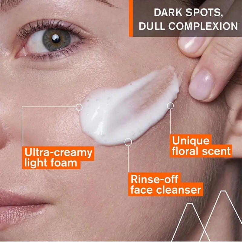 Uriage Depiderm With Vitamin C Brightening & Cleansing Foaming Cream 100ml Uriage