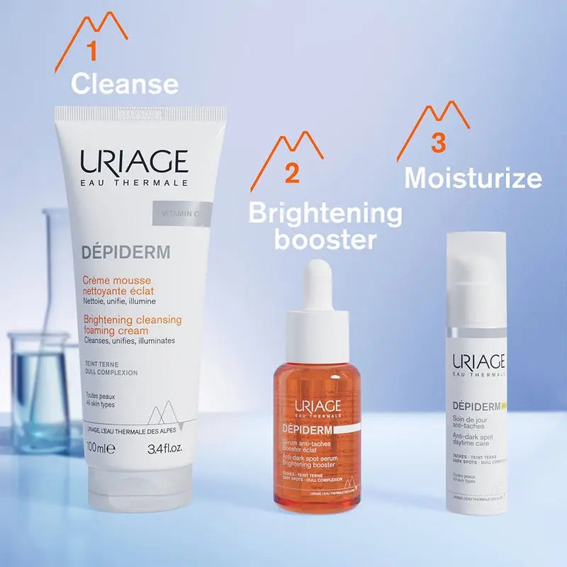 Uriage Depiderm With Vitamin C Brightening & Cleansing Foaming Cream 100ml Uriage