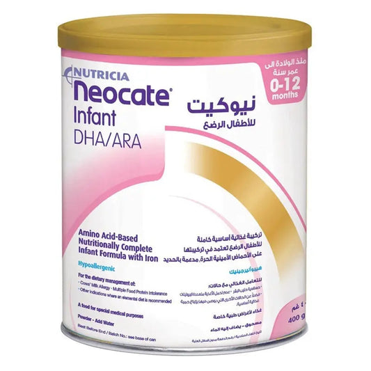 Nutricia Neocate Amino Acid Based Infant Milk Formula For 0 To 12 Months 400g Nutricia