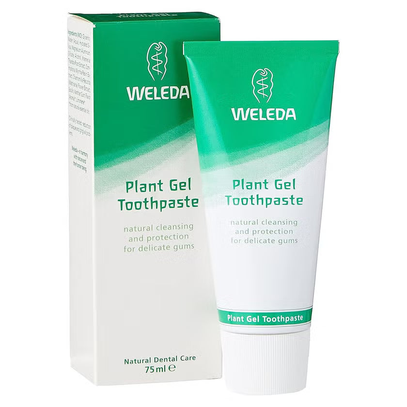 Weleda Fluoride-Free Plant Gel Toothpaste For Delicate Gums 75ml