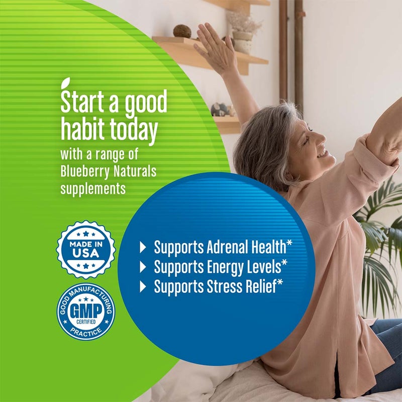 Blueberry Naturals Re-Sync Vegetarian Capsules 60's B0326 Blueberry Naturals