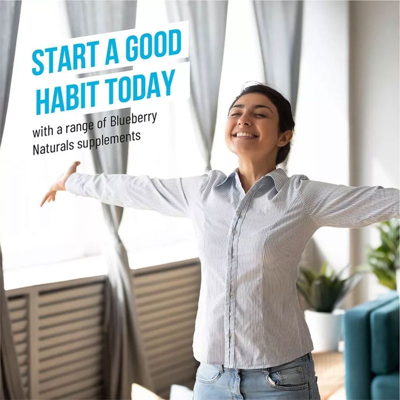 Blueberry Naturals Re-Sync Vegetarian Capsules 60's B0326 Blueberry Naturals