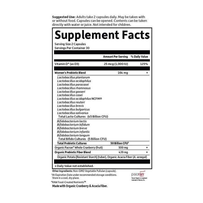 Garden of Life Dr. Formulated Probiotics Urinary Tract - 60 Capsules