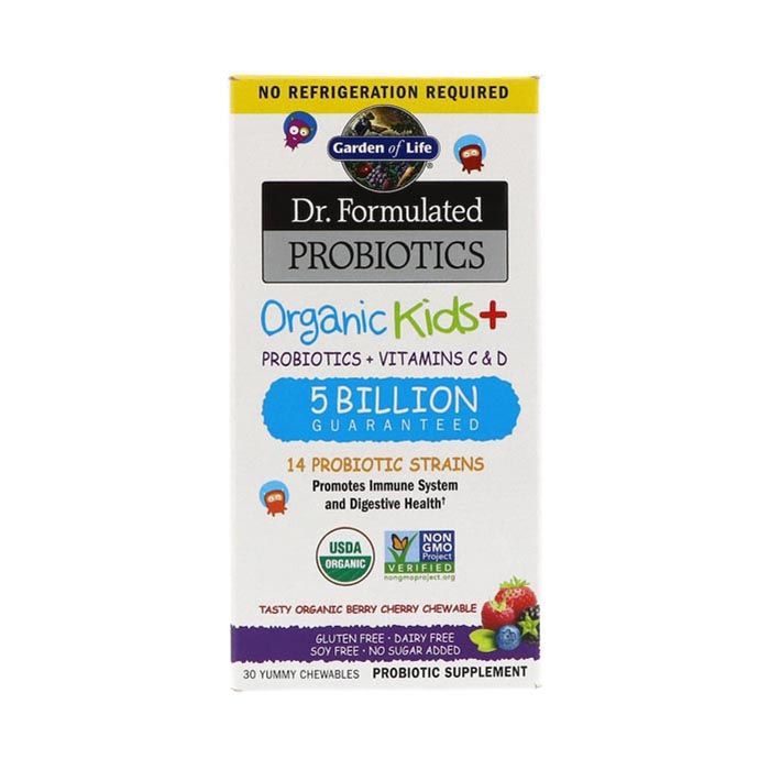 Garden Of Life Dr Formulated Probiotics Organic Kids+ 30 Chewable