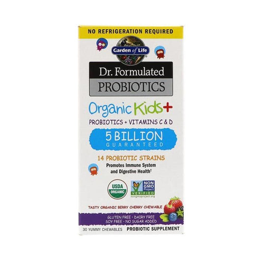 Garden Of Life Dr Formulated Probiotics Organic Kids+ 30 Chewable