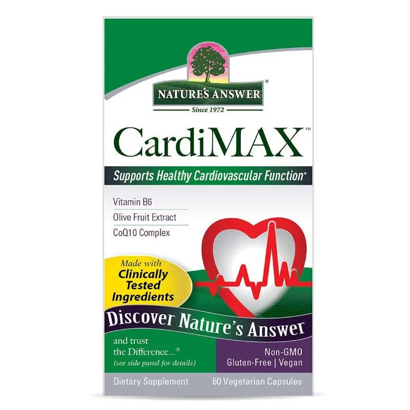 Nature's Answer Cardimax Vegetarian Capsules For Healthy Heart, Pack of 60's Nature's Answer