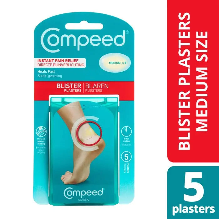 Compeed Hydrocolloid Blister Plasters Medium 5's Compeed