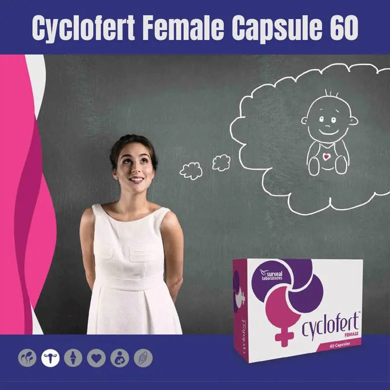 Cyclofert Female Capsule 60's Cyclofert