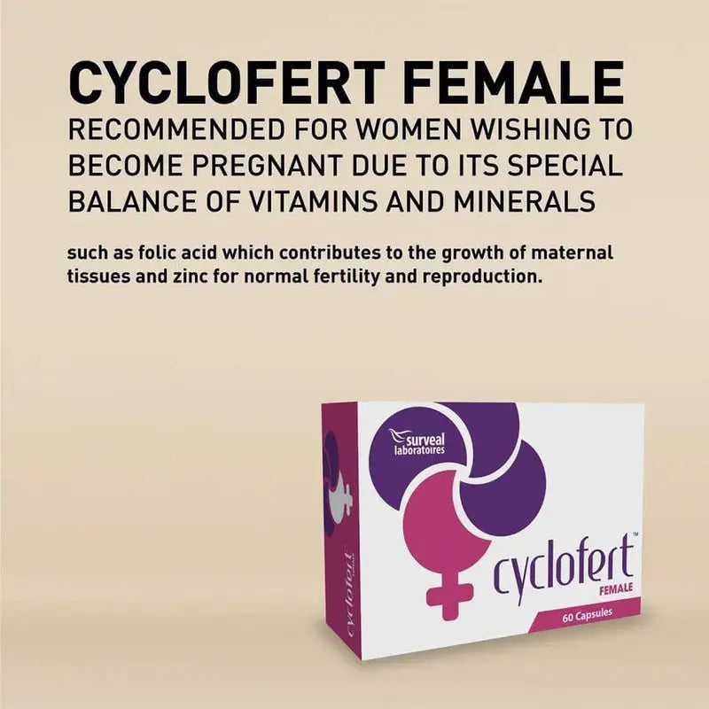 Cyclofert Female Capsule 60's Cyclofert