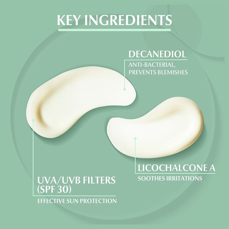 Eucerin Dermo Purifyer Post Blemish Anti-Mark SPF 30 Protective Fluid For Acne Prone Skin 50ml Eucerin