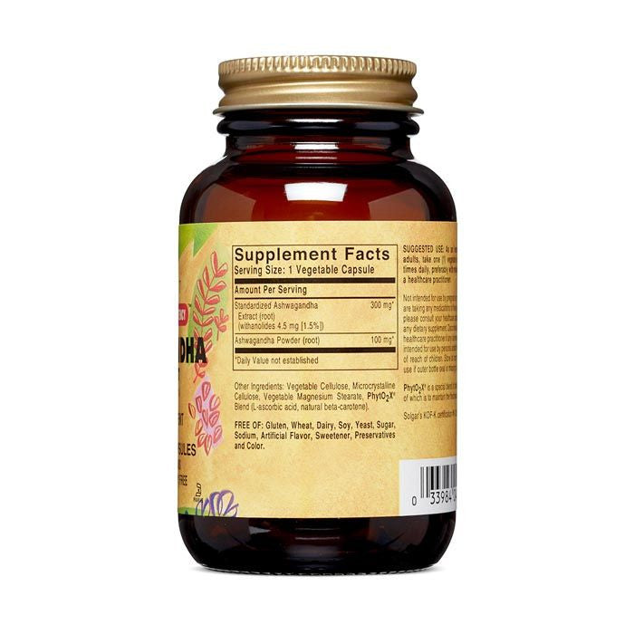 كبسولات نباتية من مستخلص جذر أشواغاندا Sol Sfp، 60 كبسولة